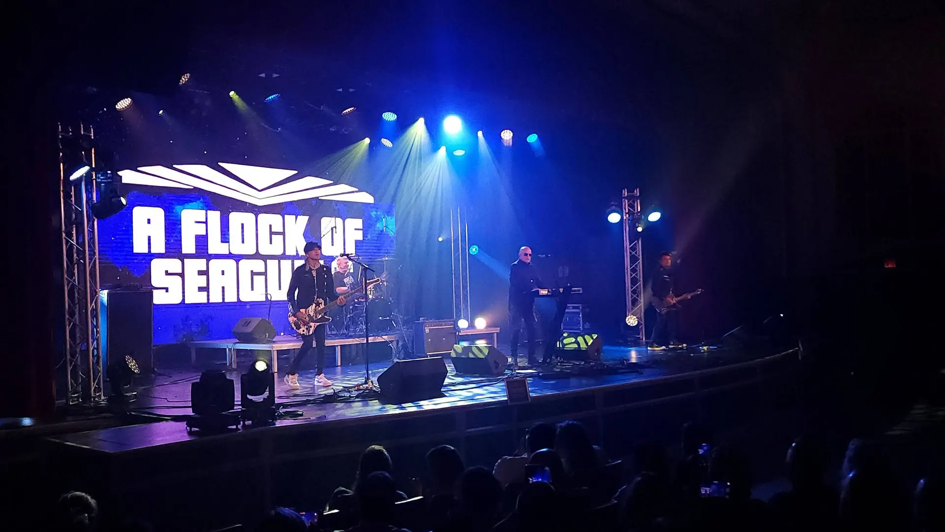A Flock of Seagulls on the Celestia stage